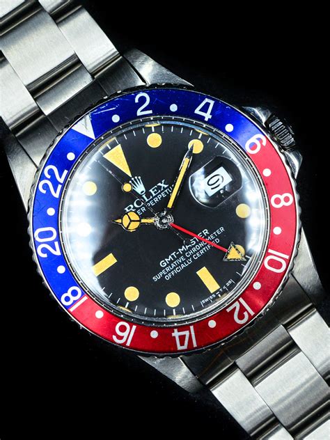 gmt rolex gmt mster 16750 1982 vendita|Vintage 1982 Rolex Pepsi GMT.